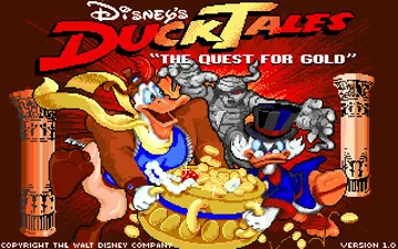 Duck Tales - The Quest for Gold_Disk1 screen shot title